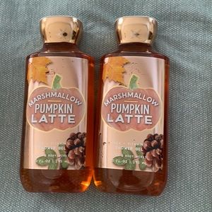 Bath and Body Works Marshmallow Pumpkin Latte Set